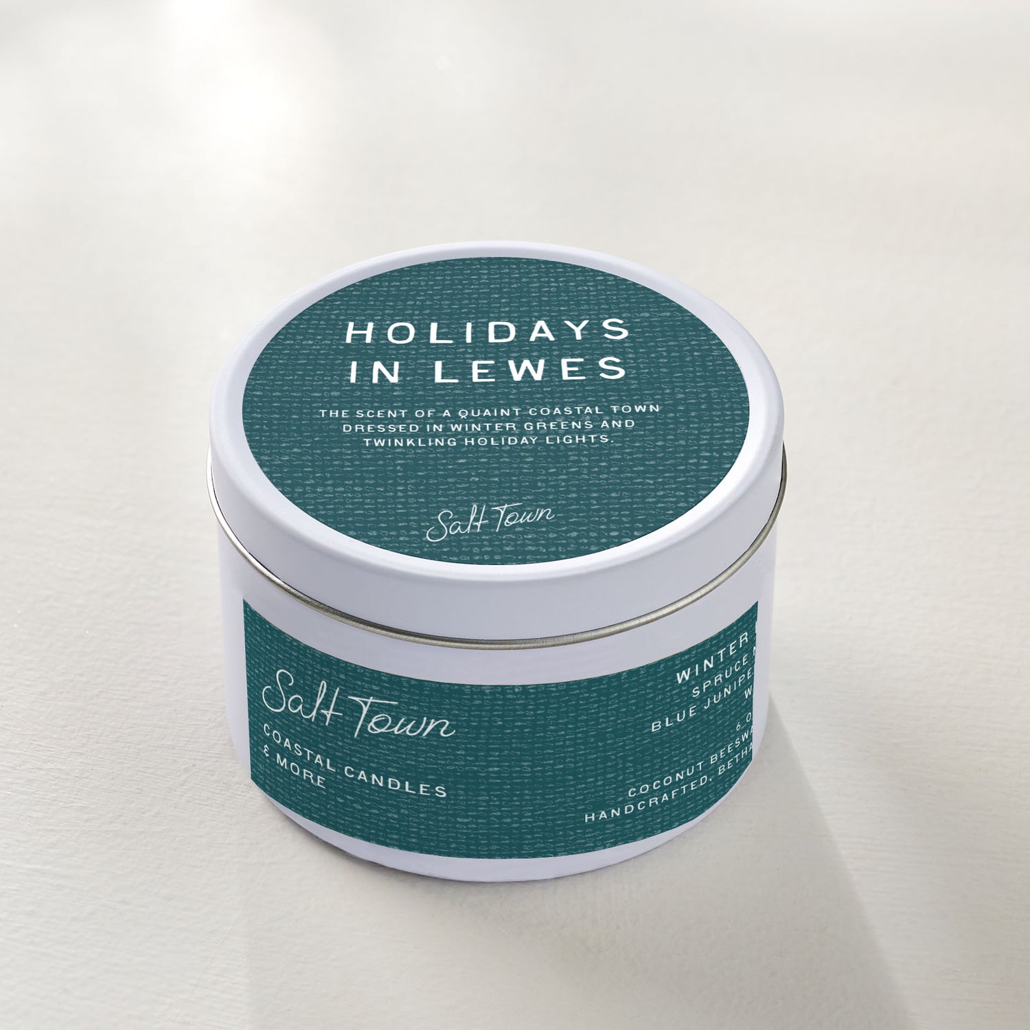 Holidays In Travel Tin Candle